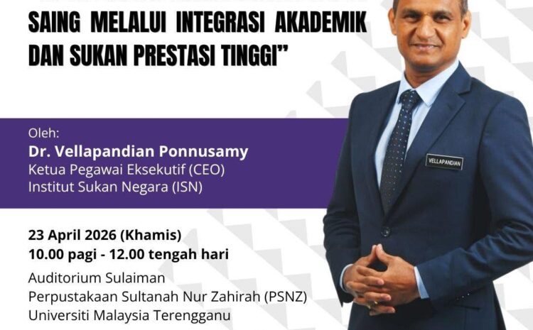 Syarahan Awam Kebitaraan Mahasiswa HEPA UMT 2026